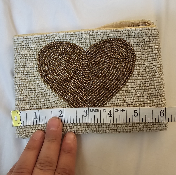 Hand Beaded Wristlet Wallet - Picture 4 of 6